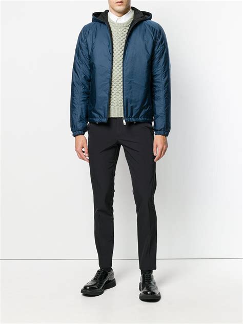 prada sports jacket|prada blue puffer jacket.